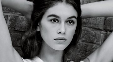 Kaia Gerber Keeps it Casual in Denim for Teen Vogue