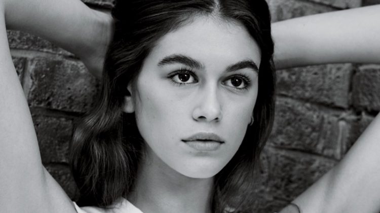 Kaia Gerber Keeps it Casual in Denim for Teen Vogue