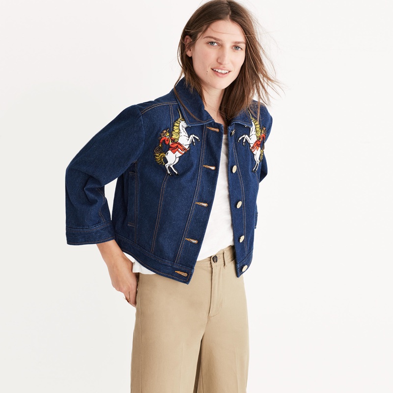 Karen Walker Rodeo Jean Jacket $385