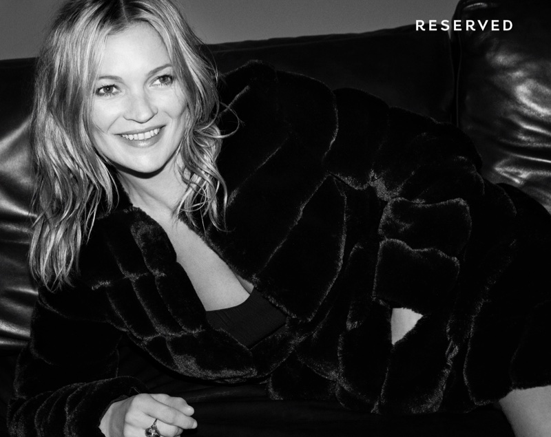 Polish fashion brand Reserved taps Kate Moss for its fall-winter 2017 campaign