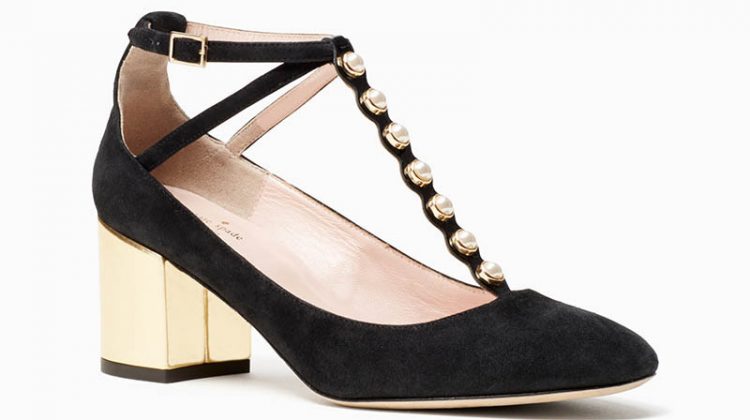 Kate Spade Galewood Heels Black $350