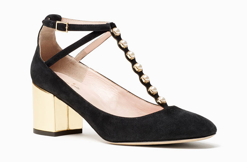 Kate Spade Galewood Heels in Black $350