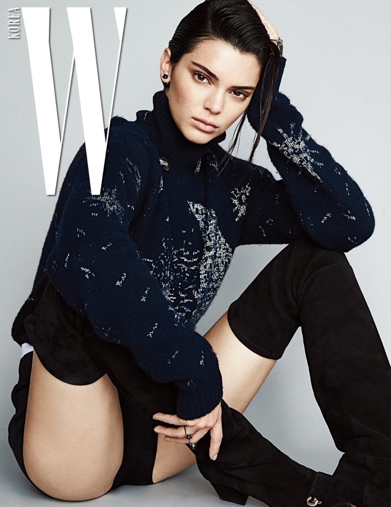 Kendall Jenner Looks Divine in Dior for W Korea