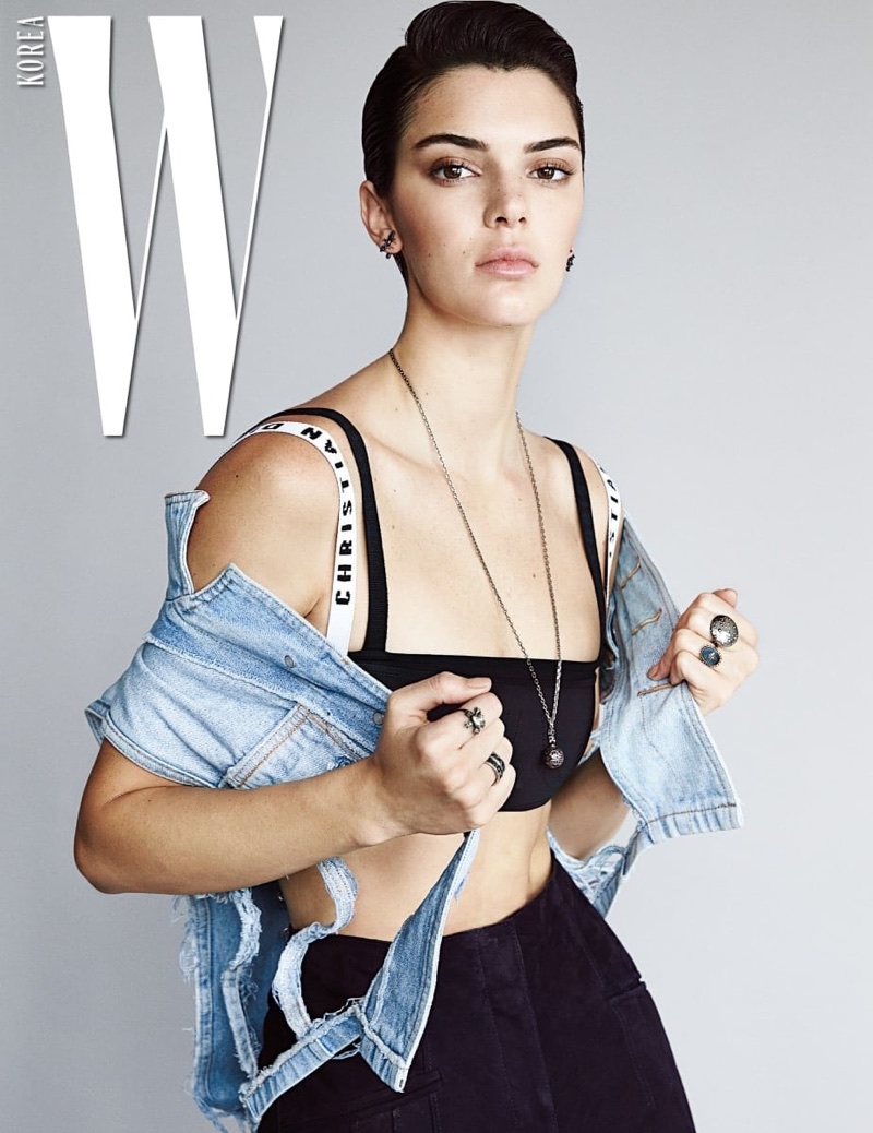 Kendall Jenner Looks Divine in Dior for W Korea