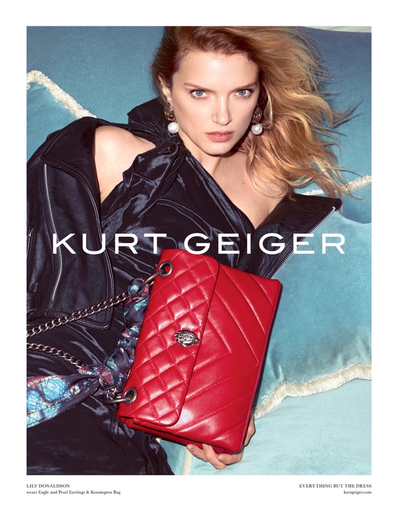 An image from Kurt Geiger's fall 2017 advertising campaign