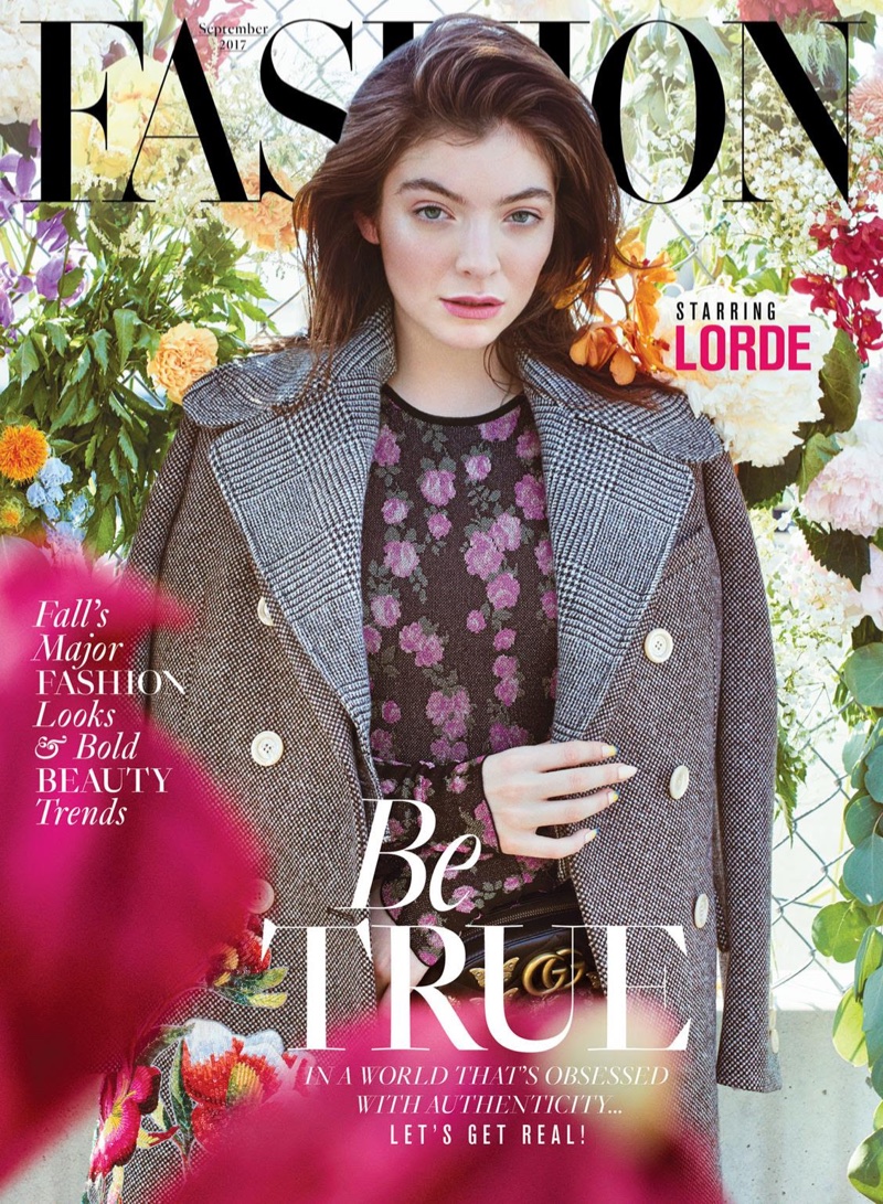 Lorde on FASHION Magazine September 2017 Cover