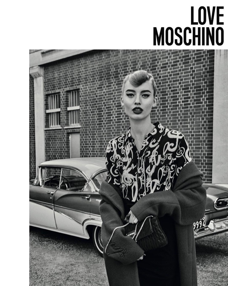 Love Moschino showcases rockabilly style for its fall-winter 2017 campaign