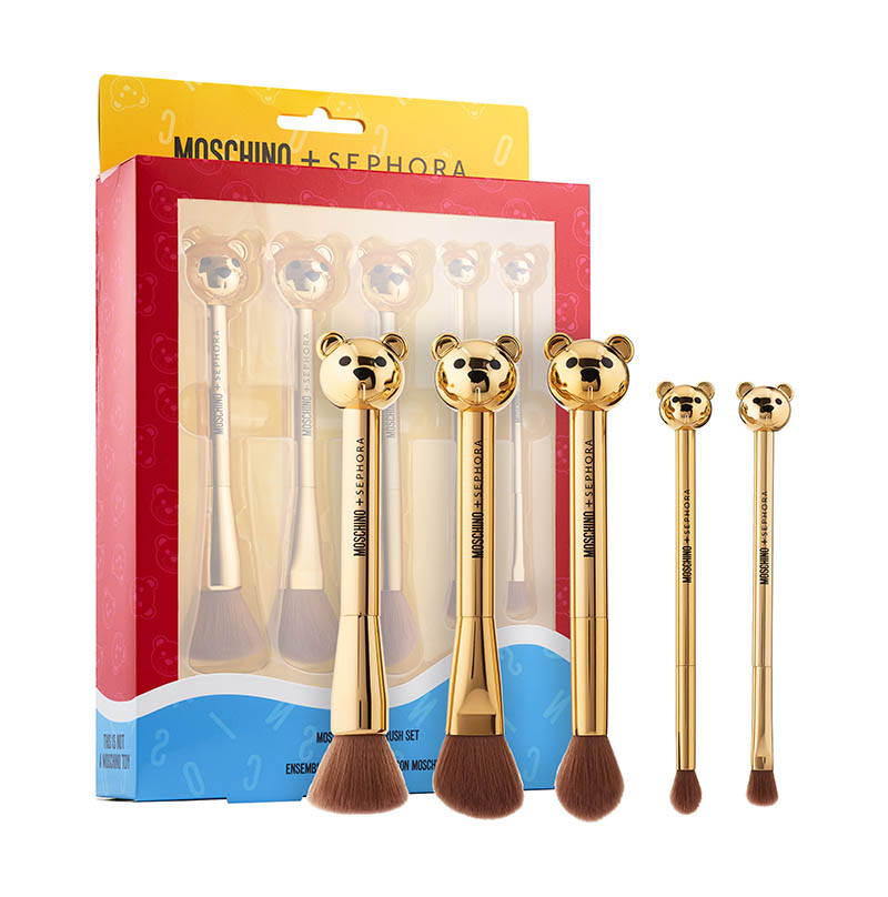 Moschino x Sephora Bear Brush Set $54.00