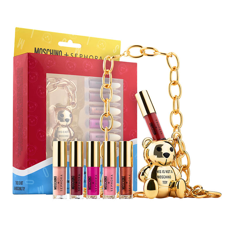 Moschino x Sephora Bear Lip Gloss Chain $32.00