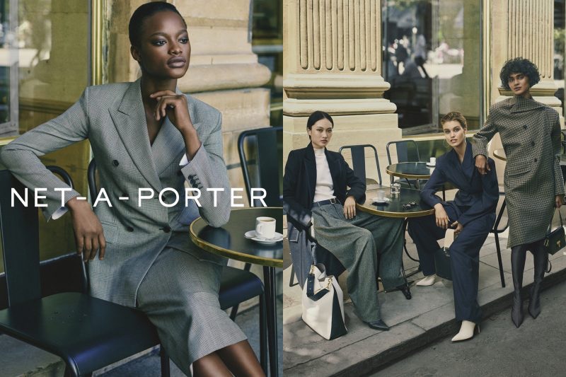 An image from Net-a-Porter's fall 2017 advertising campaign