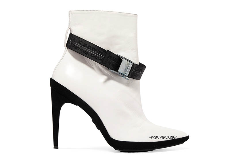 off white for walking ankle boots