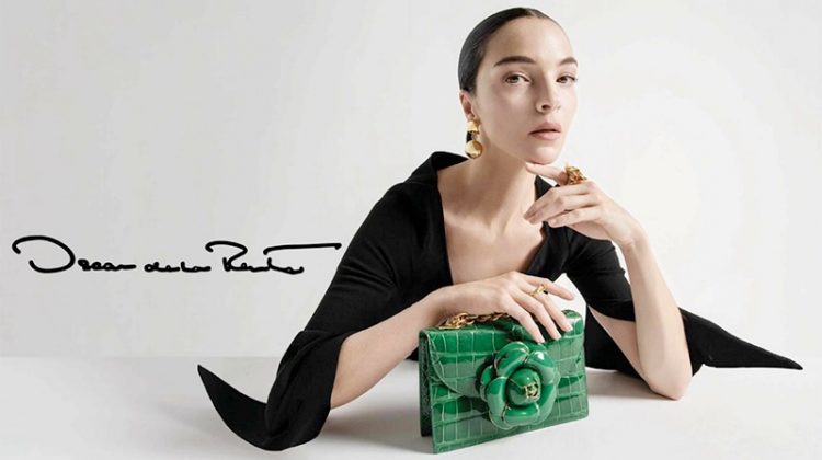 Mariacarla Boscono stars in Oscar de la Renta's fall-winter 2017 campaign