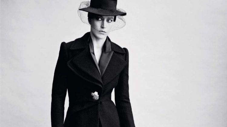 Raquel Zimmermann Transforms in the Autumn Collections for Vogue Paris