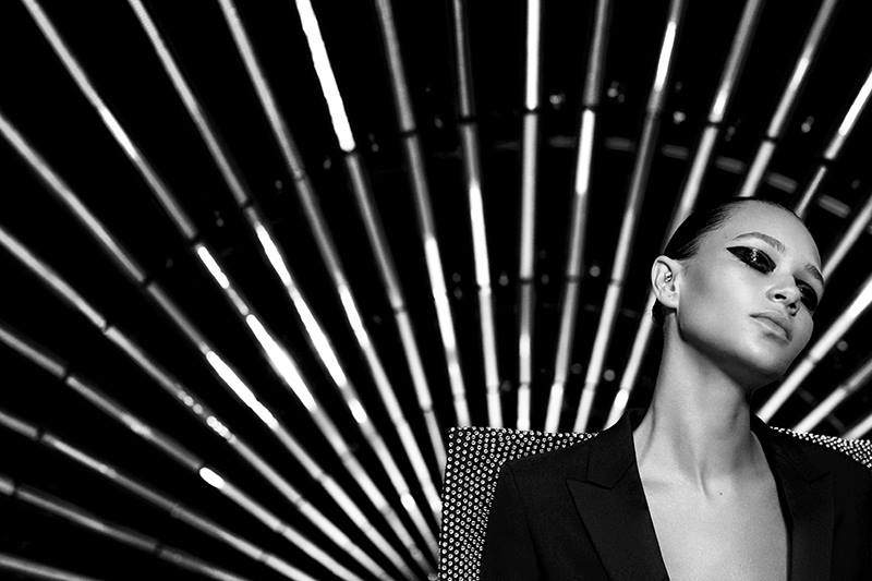 Binx Walton fronts Saint Laurent's fall-winter 2017 campaign