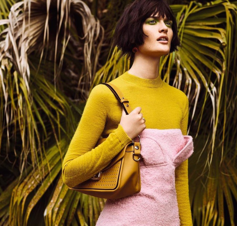 Sam Rollinson Models Fall Fashions in Harper's Bazaar Germany