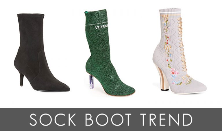 green sock bootie
