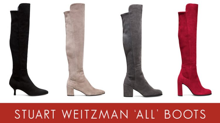 ALL About the Boots: See Stuart Weitzman’s Fall Styles