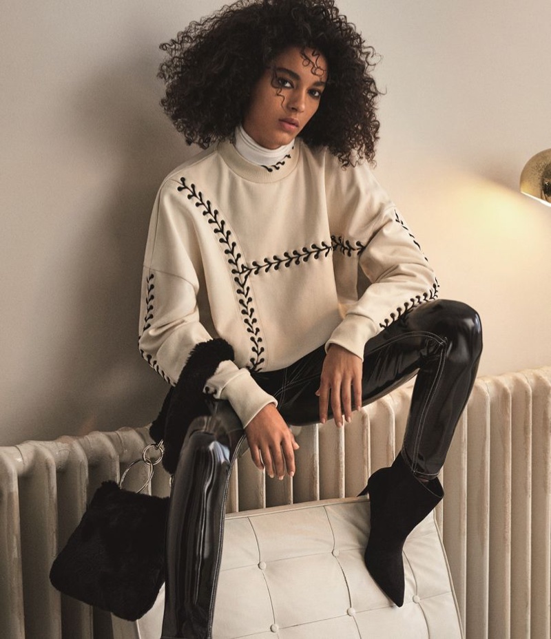 It's sweater season for Topshop's fall 2017 campaign