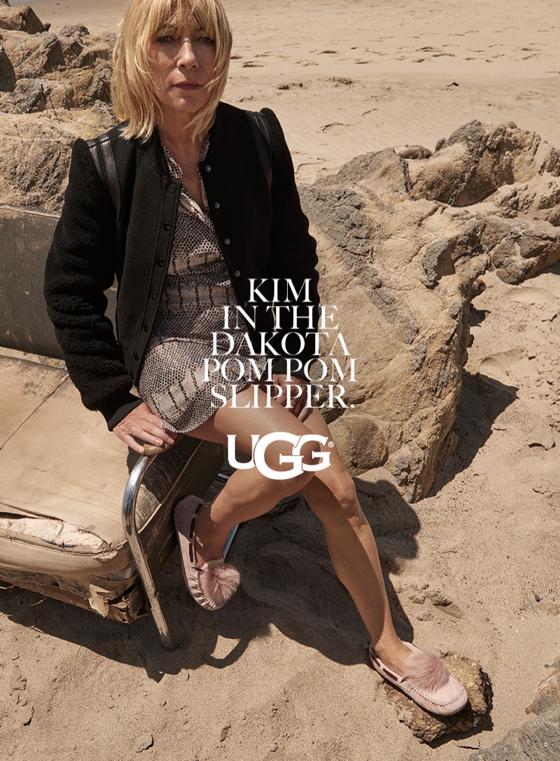 Kim Gordon poses in UGG’s fall-winter 2017 campaign
