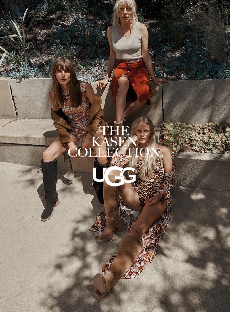 Hanalei Reponty, Kim Gordon and Lola McDonnell star in UGG’s fall-winter 2017 campaign