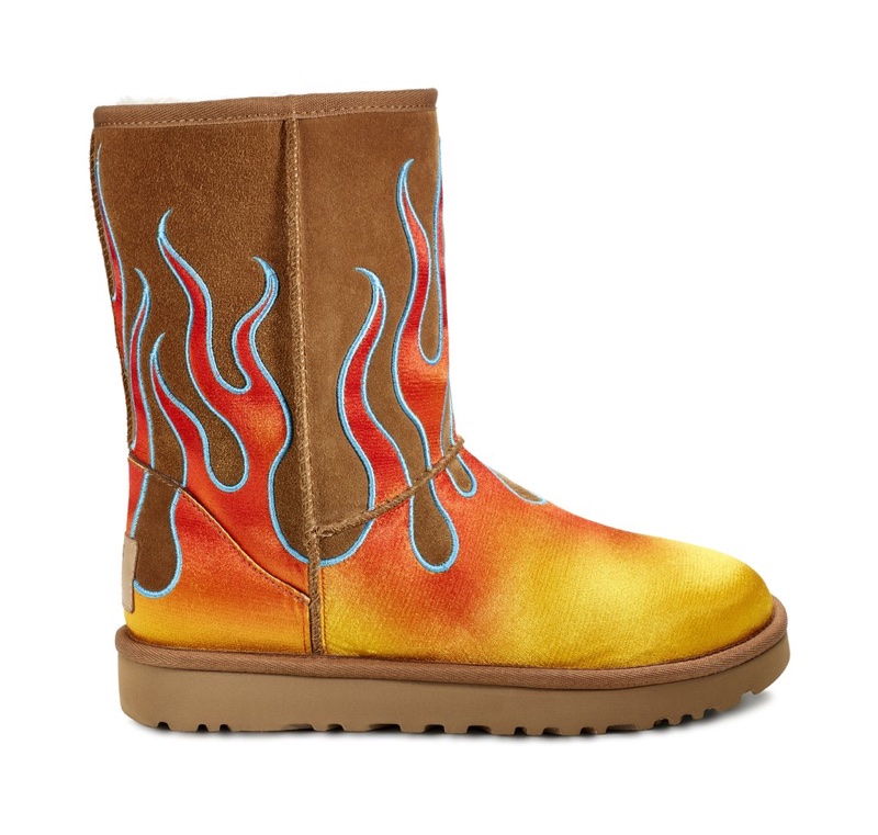 UGG x Jeremy Scott Classic Short Flames Boot