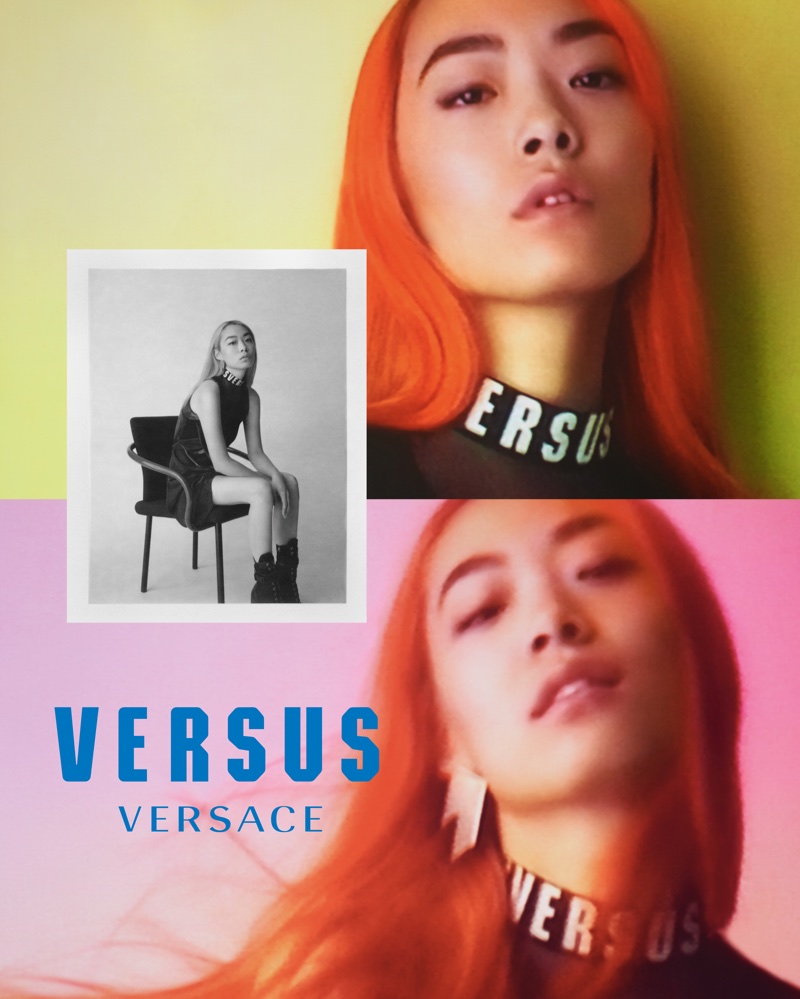 Rina Sawayama fronts Versus Versace's fall-winter 2017 campaign