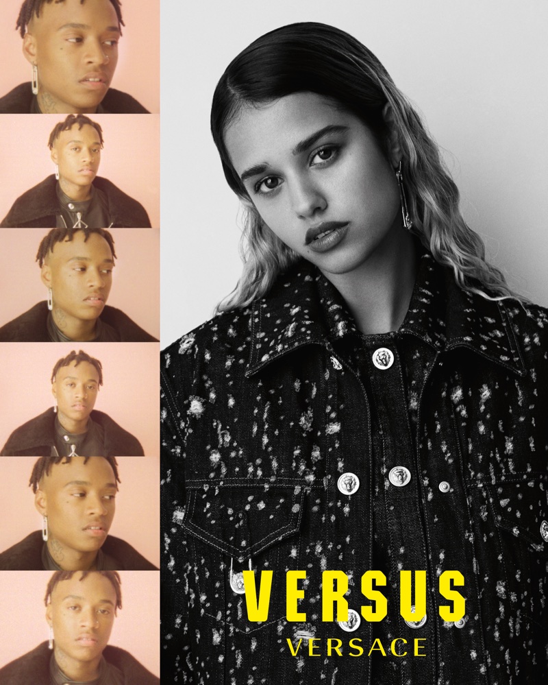 Tommy Genesis stars in Versus Versace's fall-winter 2017 campaign