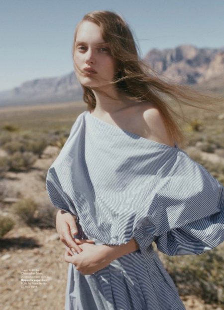 Victoria Anderson Models Chic Desert Styles for Marie Claire Australia Victoria Anderson Models Chic Desert Styles for Marie Claire Australia