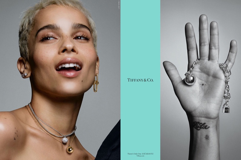 Zoe Kravitz gets her closeup in Tiffany & Co. fall-winter 2017 campaign