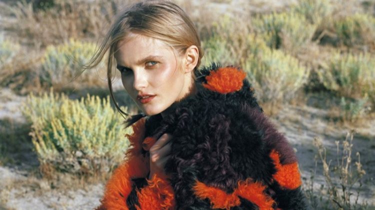 Aneta Pajak Wears Statement Fashion in Harper’s Bazaar Australia