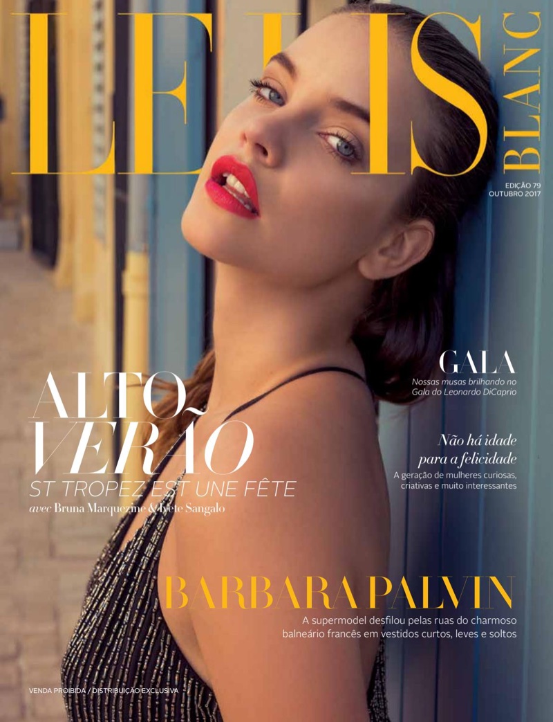 Barbara Palvin on Le Lis Blanc October 2017 Cover