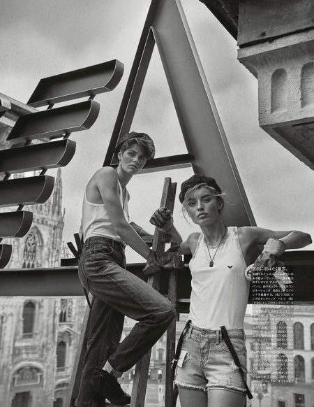 Giulia Maenza & Louise Briand Are Women at Work in Vogue Japan Giulia Maenza & Louise Briand Are Women at Work in Vogue Japan