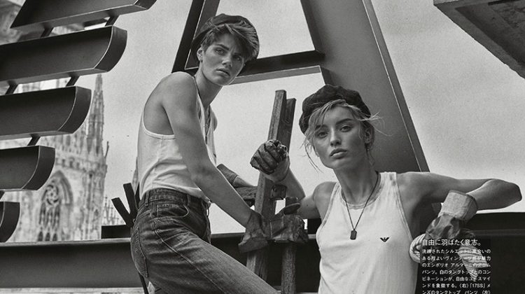 Giulia Maenza & Louise Briand Are Women at Work in Vogue Japan