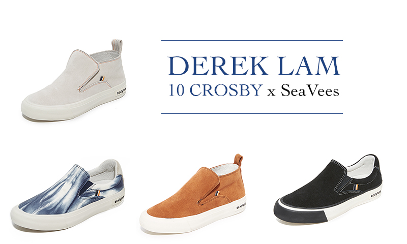 Derek Lam 10 Crosby x SeaVees sneaker collaboration