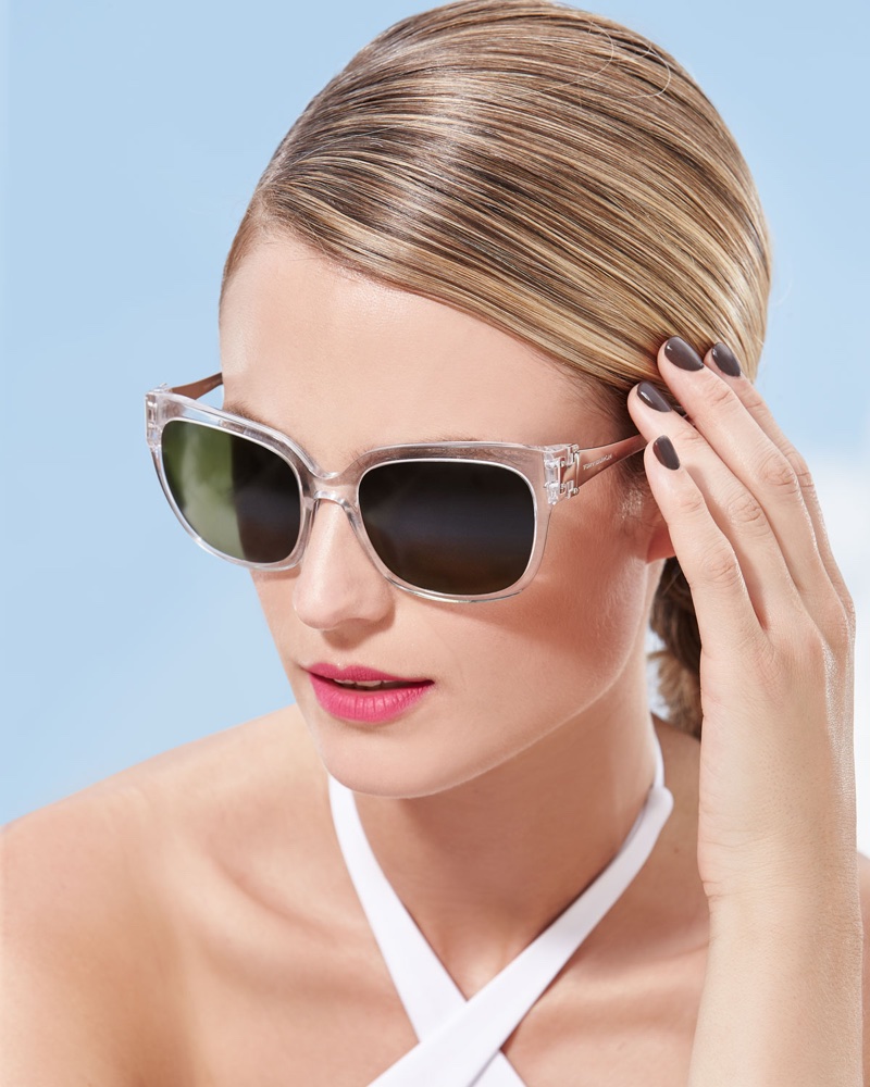 Tory Burch Square Acetate Sunglasses