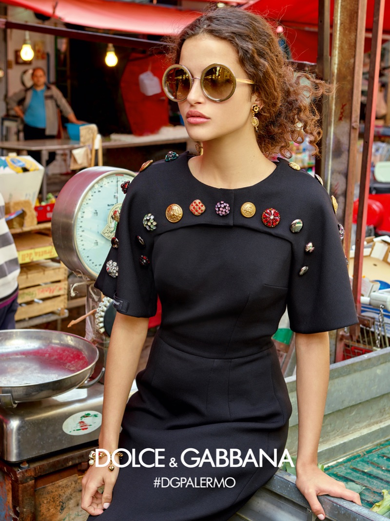 Dolce & Gabbana Eyewear shoots fall-winter 2017 campaign in Palermo, Italy