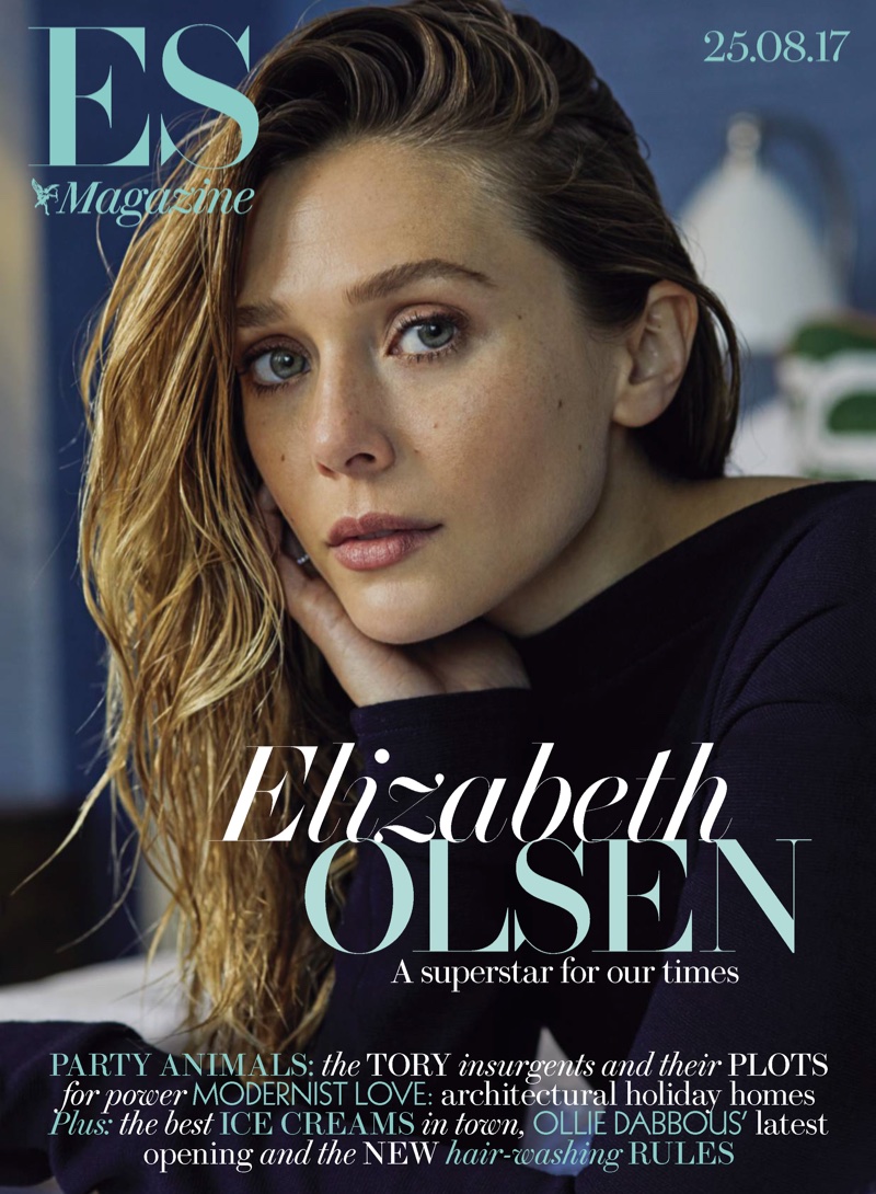 Elizabeth Olsen on Evening Standard Magazine August 2017 Cover