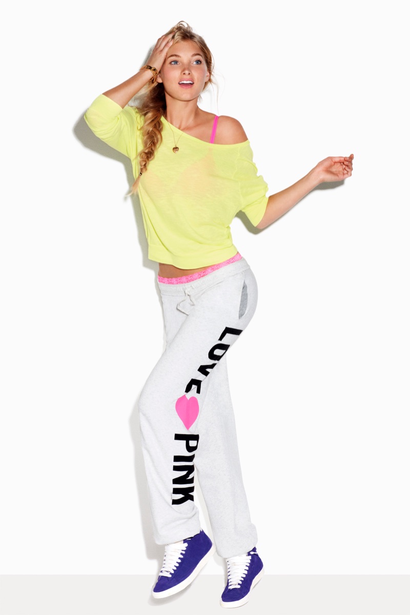 Elsa Hosk for Victoria's Secret Pink (2011)