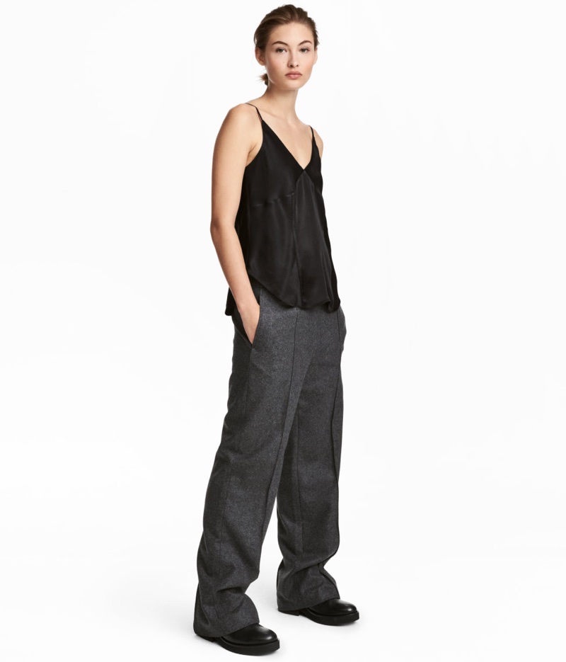 H&M Studio V-Neck Camisole Top $39.99