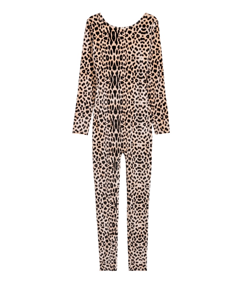 H&M Velour Leopard Costume $29.99