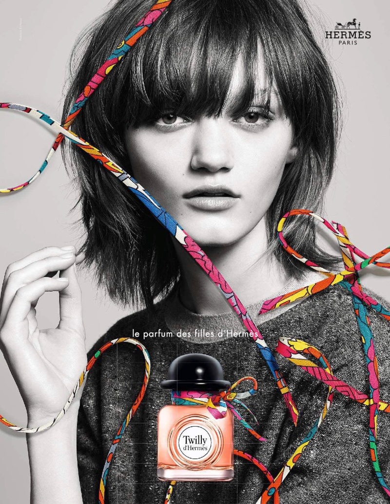 Peyton Knight fronts Twilly d’Hermès fragrance campaign