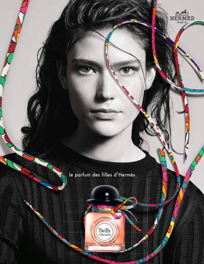 Zuzu Tadeushuk stars in  Twilly d’Hermès fragrance campaign