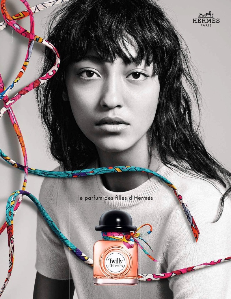 Cai Lee stars in Twilly d’Hermès fragrance campaign