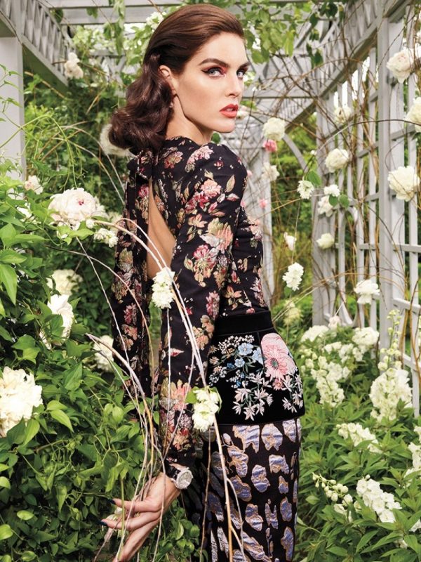 Hilary Rhoda Transforms in Avant Garde Looks for Vogue Arabia
