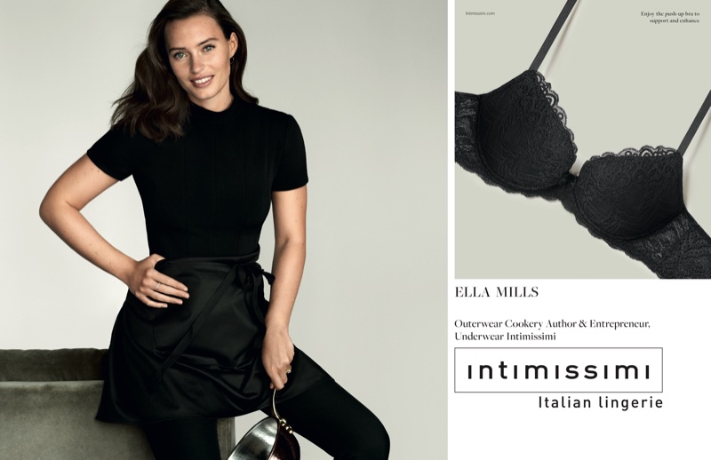 Irina Shayk Stuns in Black & White for Intimissimi's Perfect Bra Book –  Fashion Gone Rogue