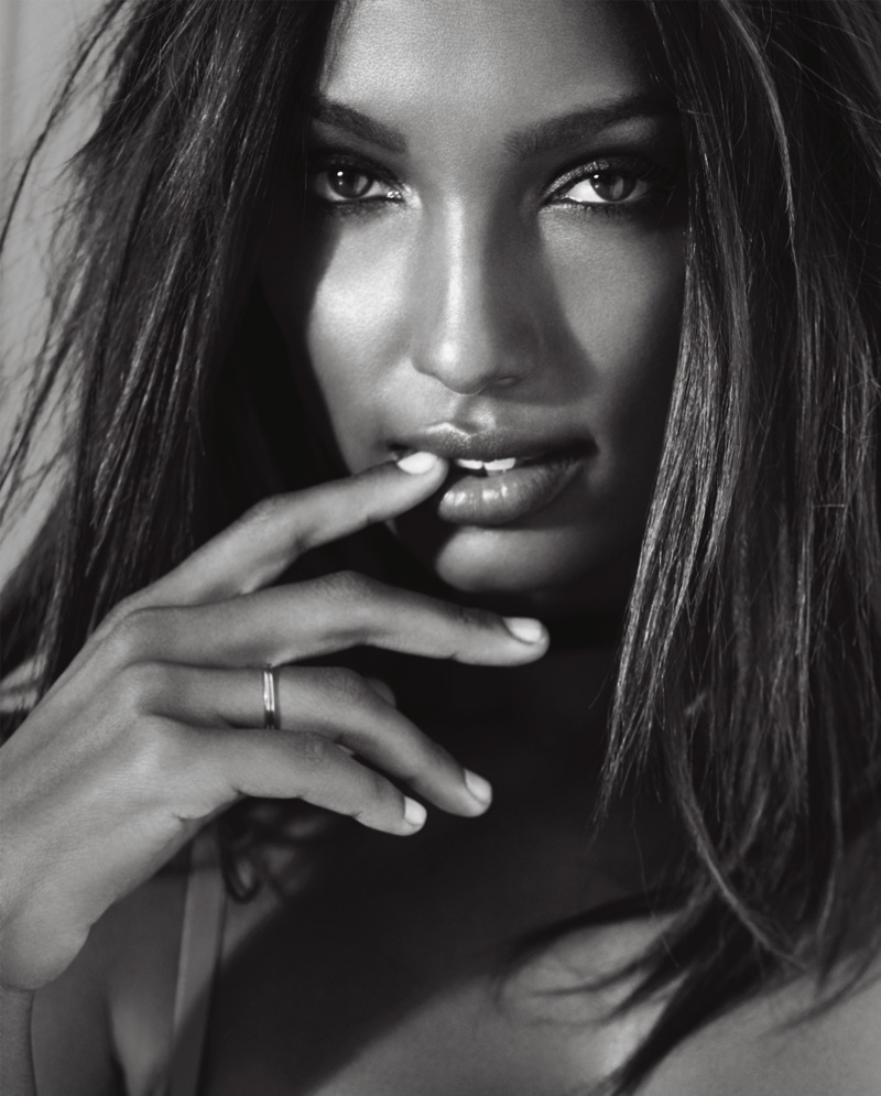 Jasmine Tookes for Victoria's Secret LOVE fragrance campaign. Photo: Victoria's Secret