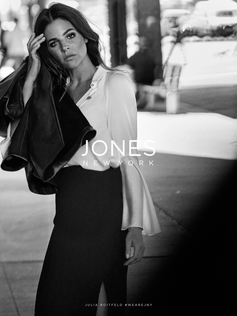 Julia Restoin Roitfeld fronts Jones New York fall-winter 2017 campaign