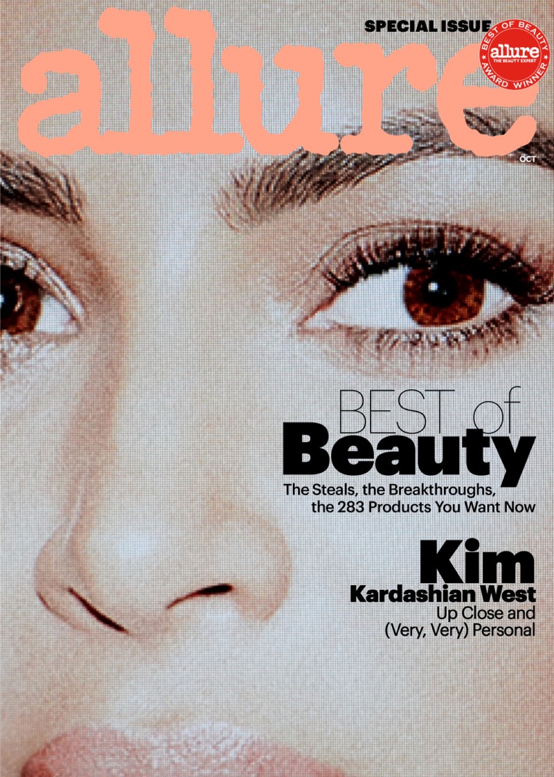 Kim Kardashian on Allure October 2017 Cover