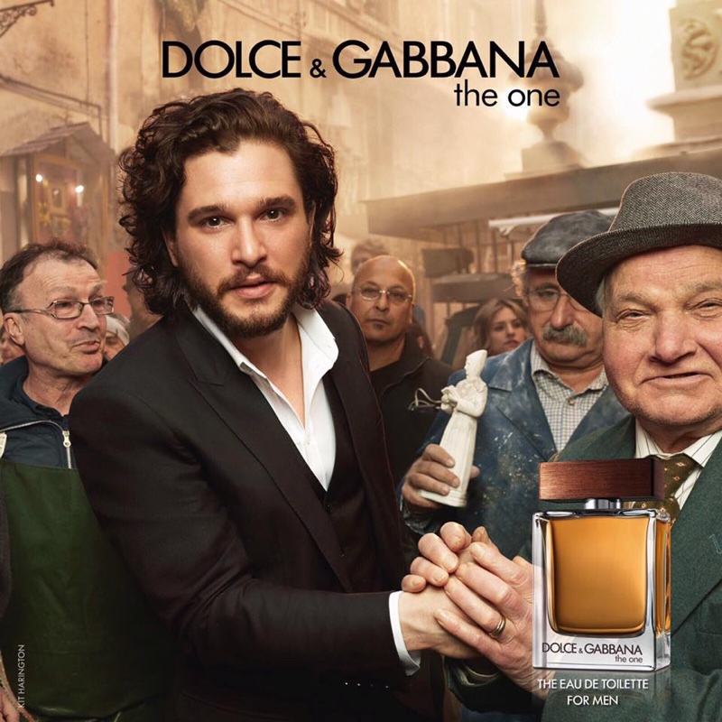 Kit Harington stars in Dolce & Gabbana 'The One for Men' Eau de Toilette campaign