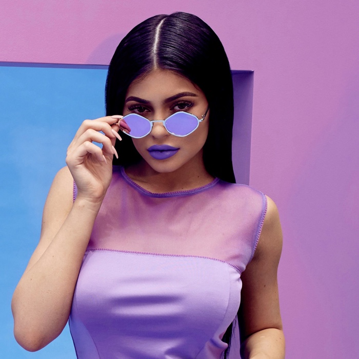 QUAY x Kylie Purple Honey Sunglasses $75